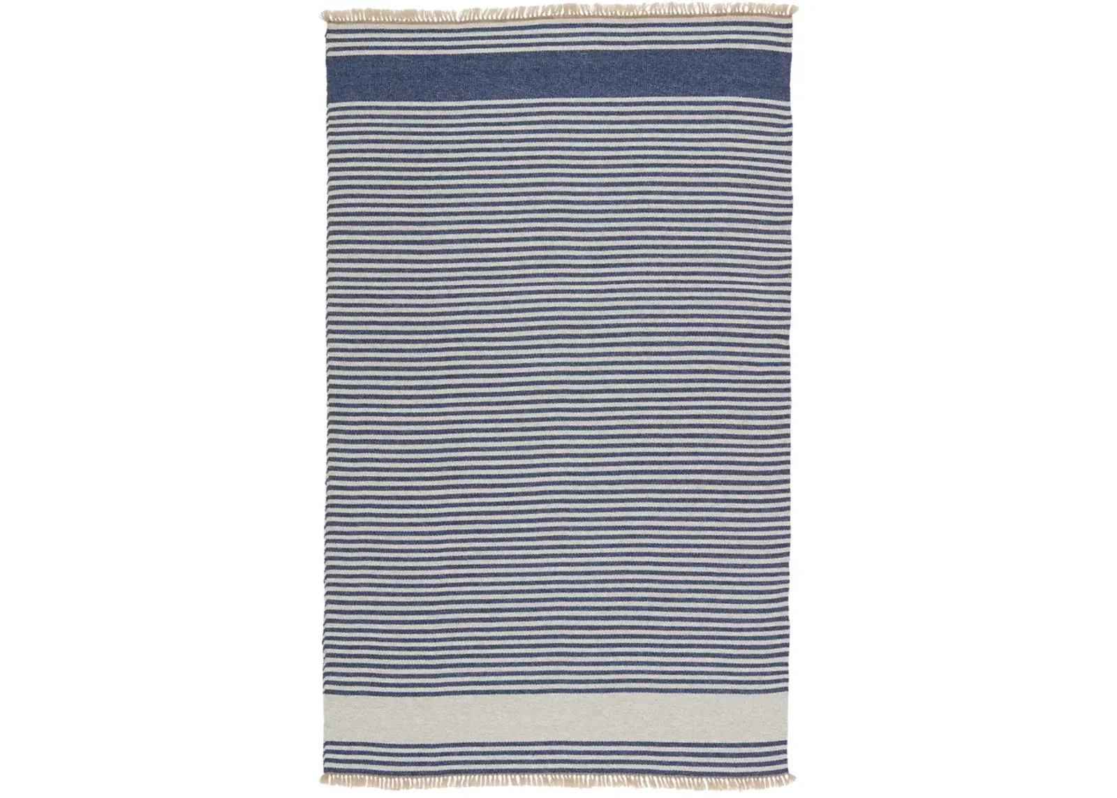 Morro Bay Strand Blue 3' x 8' Runner Rug