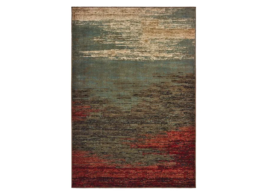 Laurel 7'10" x 10' Brown Rug