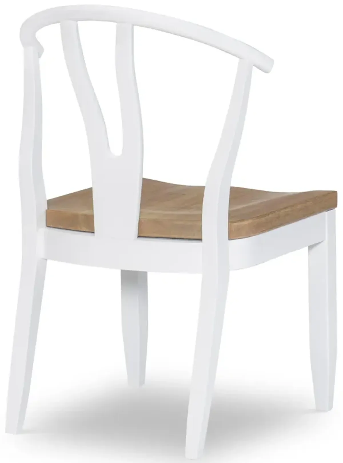 Franklin Wishbone Back Side Chair White