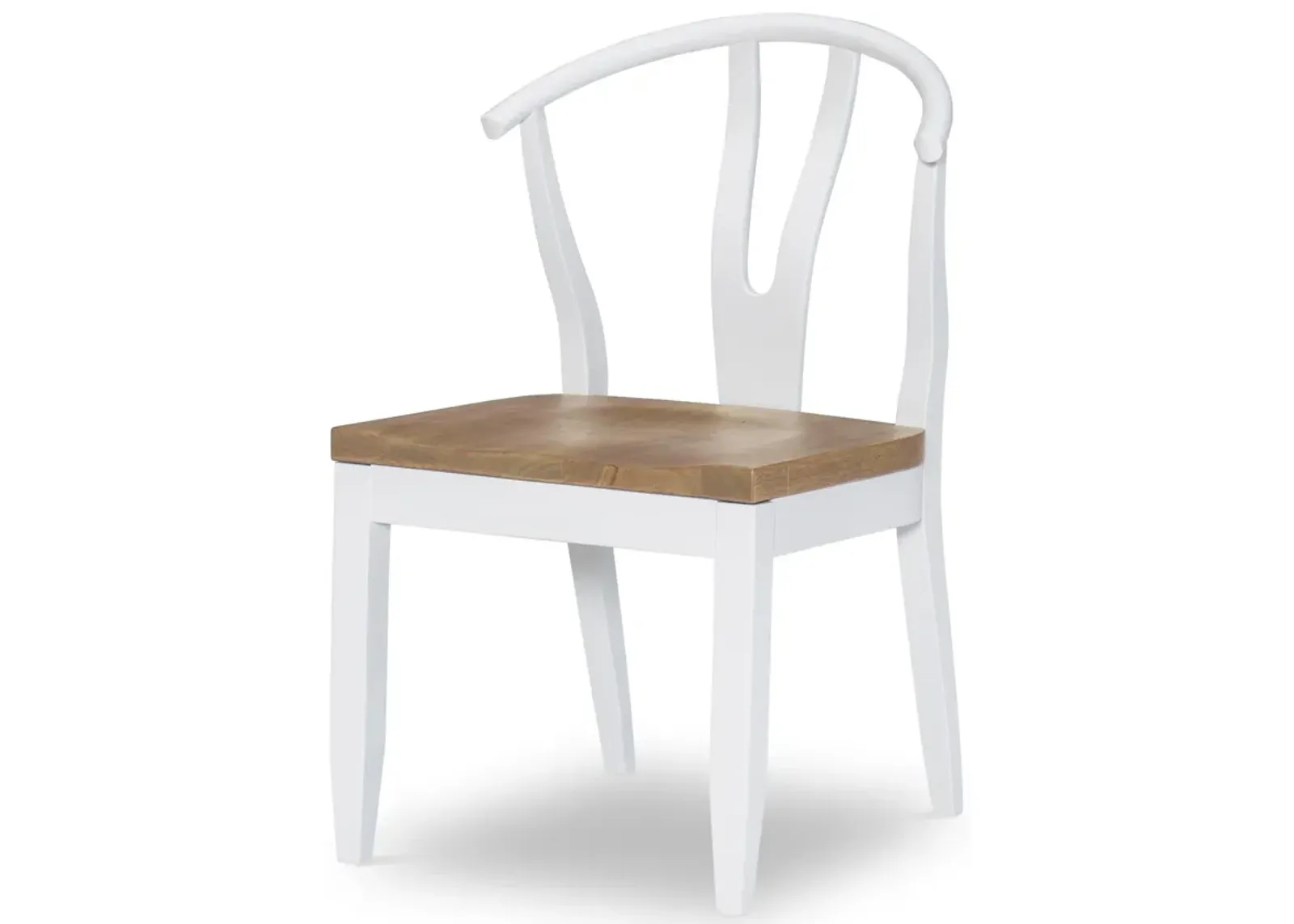 Franklin Wishbone Back Side Chair White