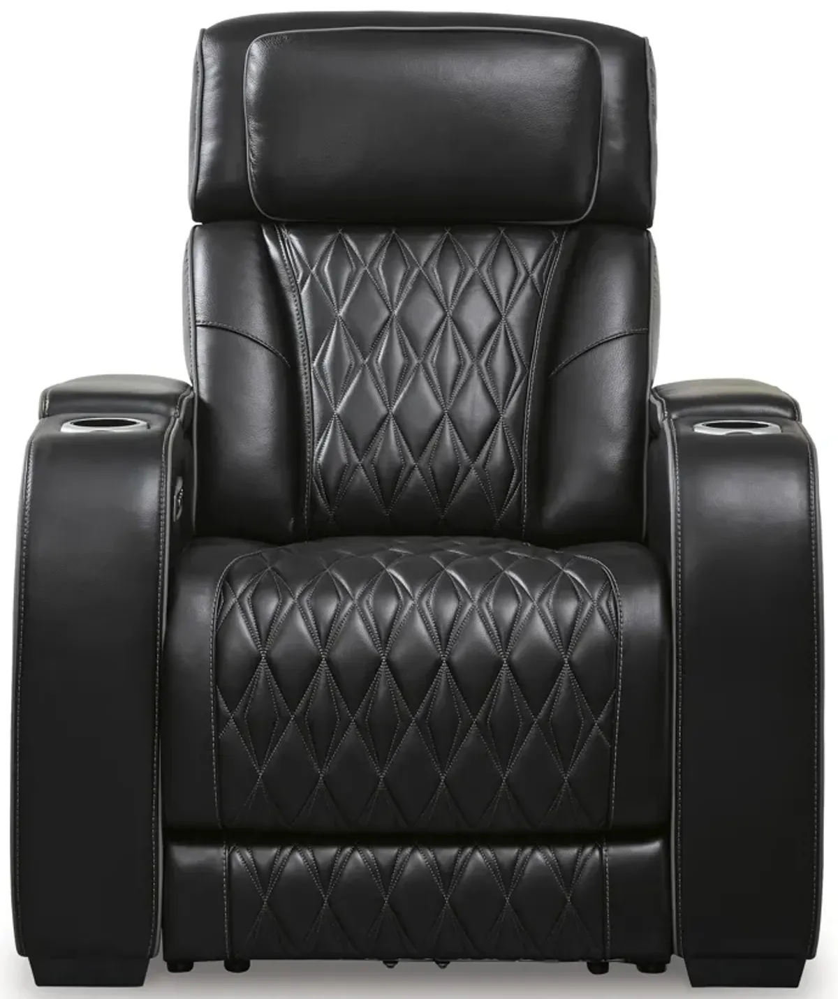 Boyington Black Power Recliner