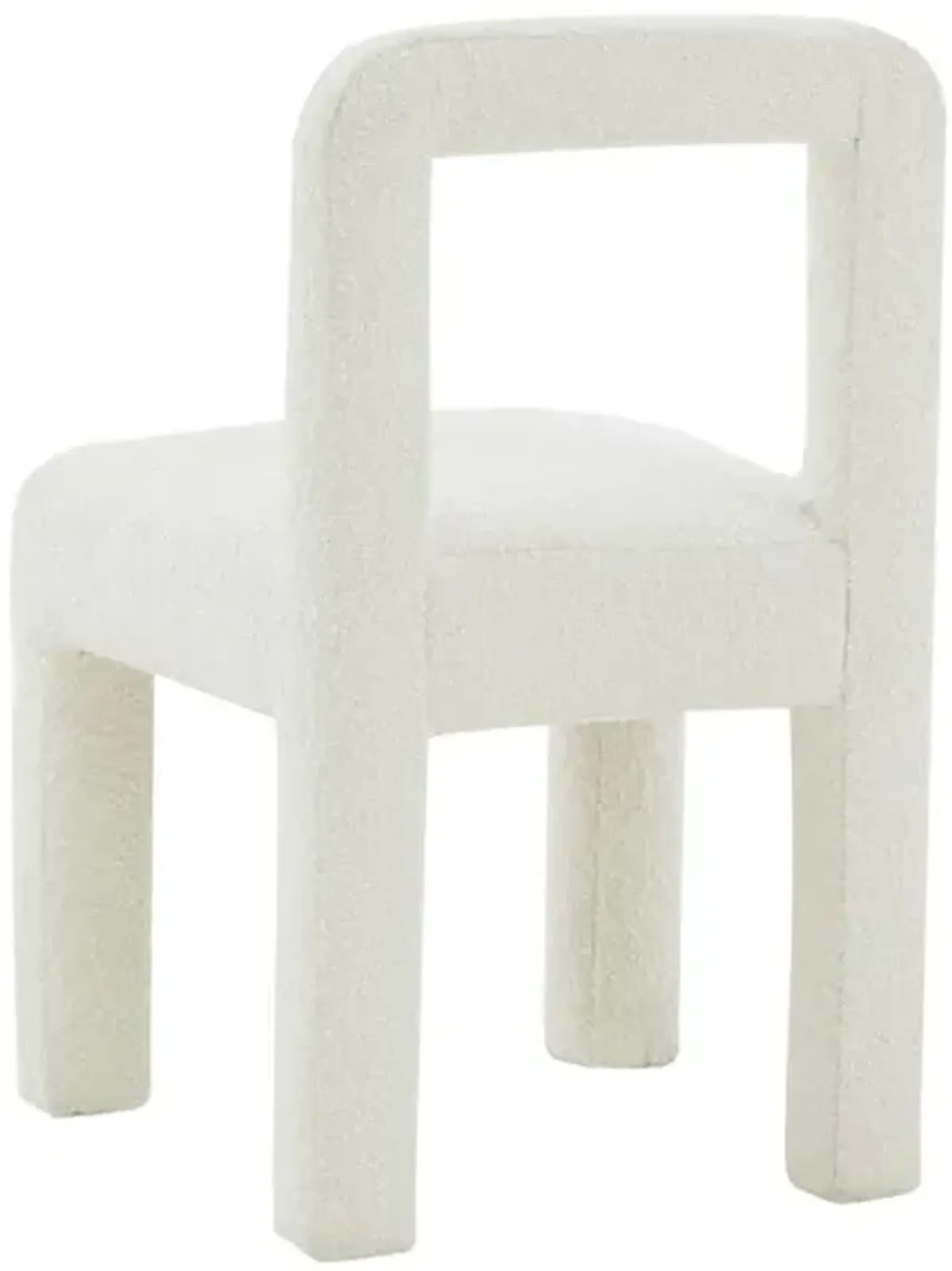 Belen Kox Modern Cream Boucle Dining Chair, Belen Kox