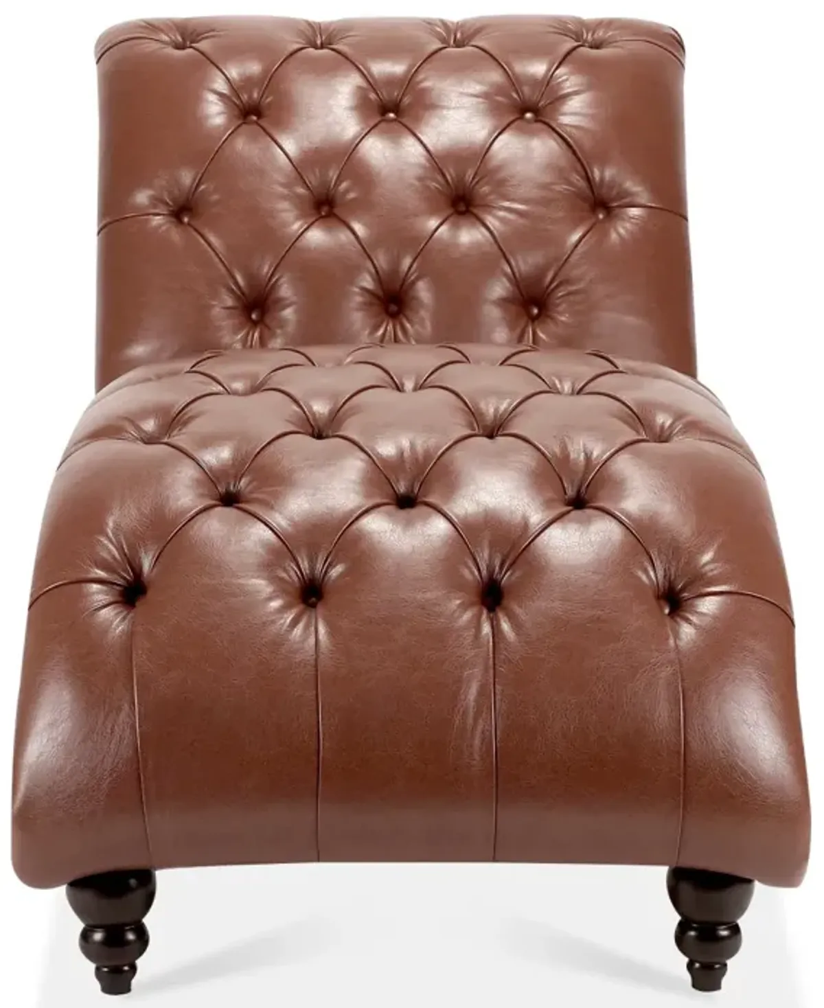 Tufted Armless Chaise Lounge