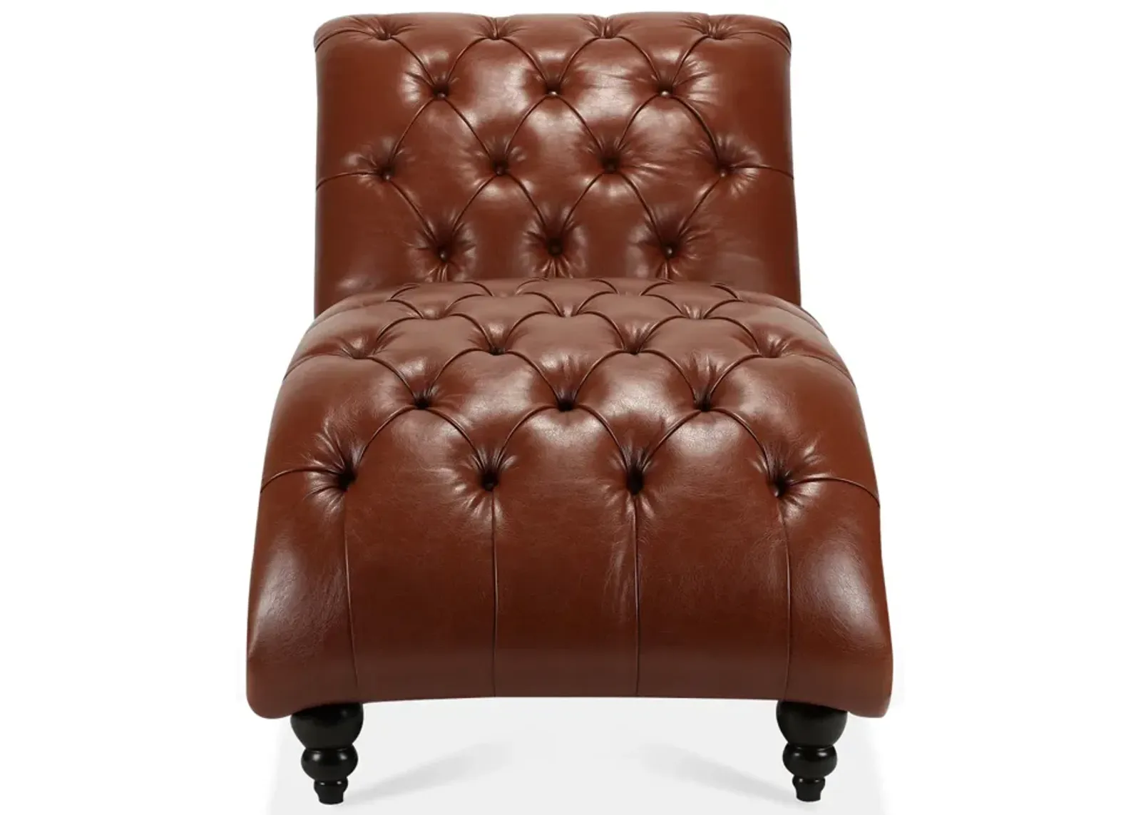 Tufted Armless Chaise Lounge