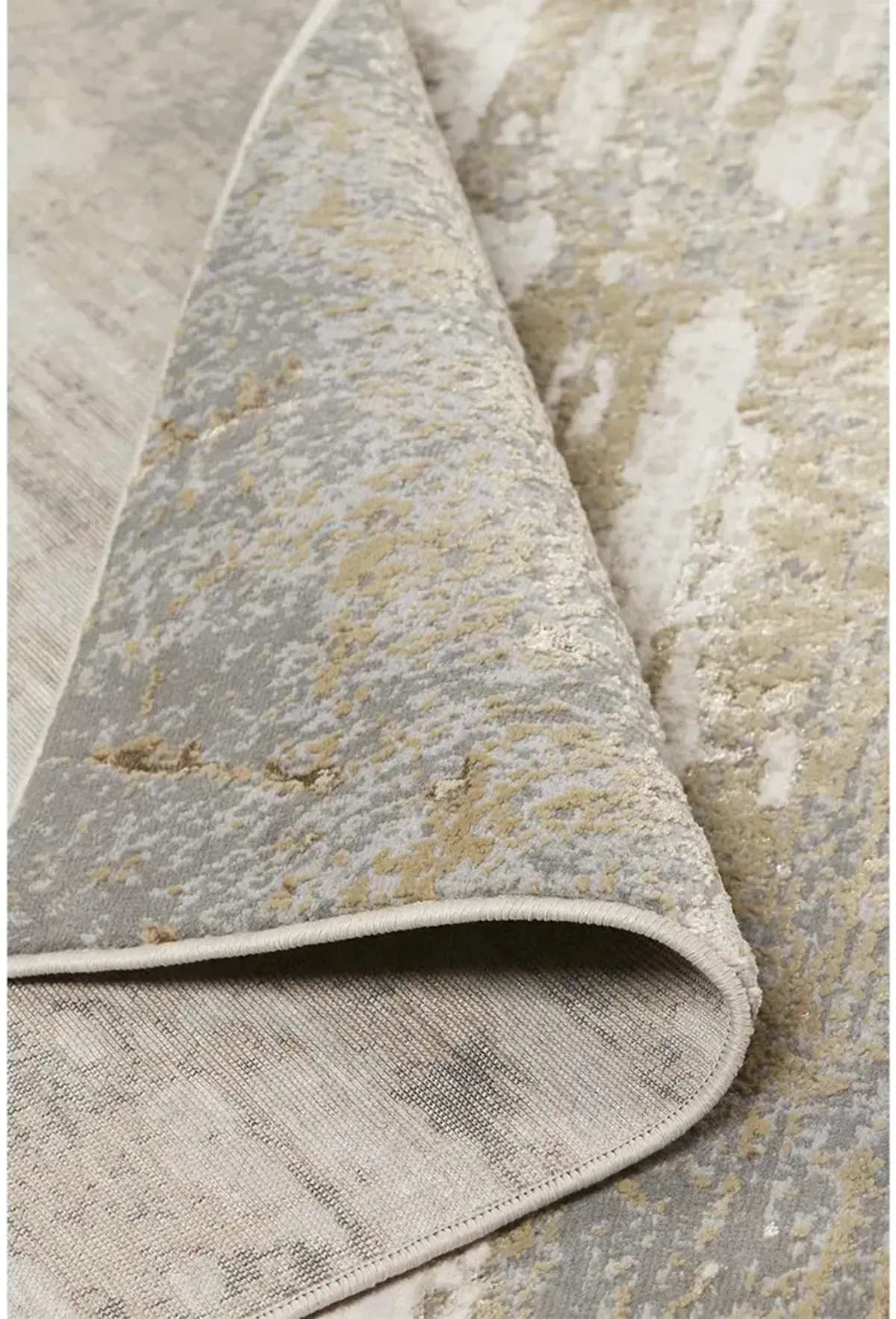 Aura 3567F Ivory/Gold/Gray 2'10" x 7'10" Rug