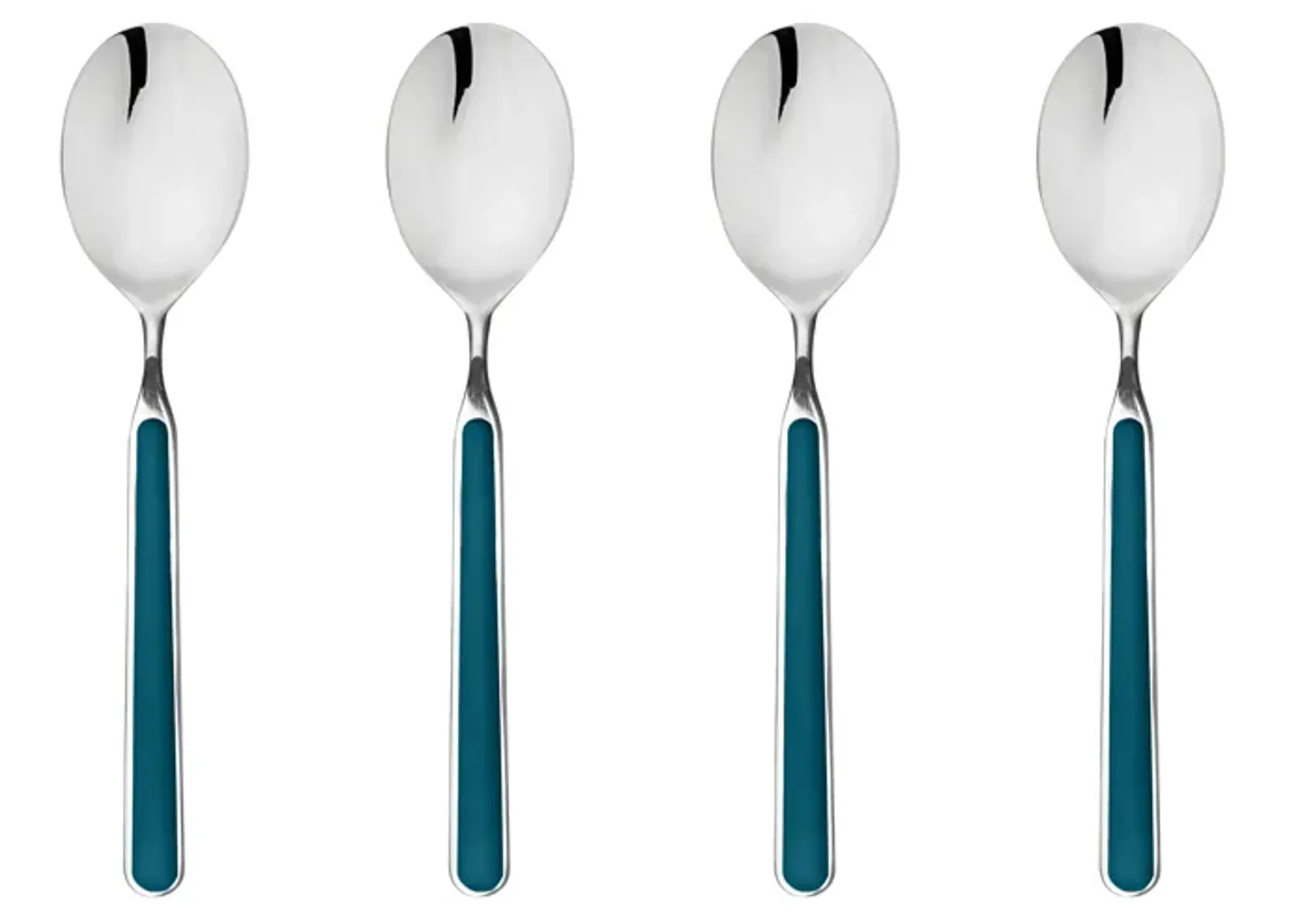 Fantasia 4-Piece American Coffee Spoon Set in Blue