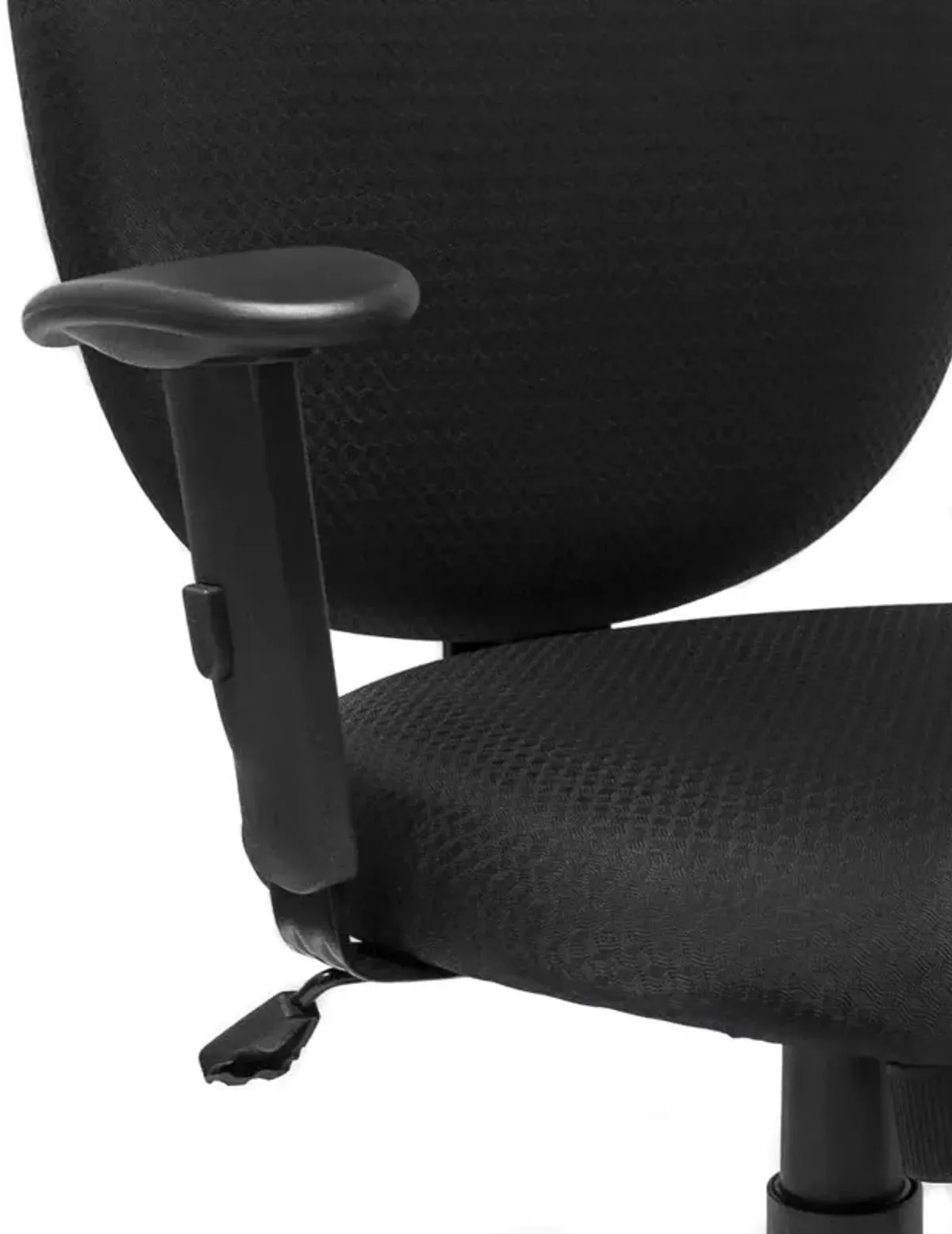 Rolling Task Chair with Adjustable Height and Seat Tilt