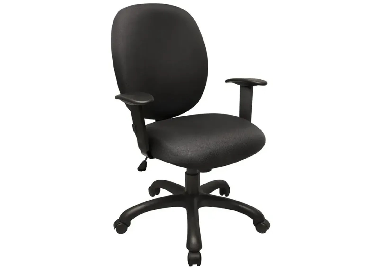 Rolling Task Chair with Adjustable Height and Seat Tilt