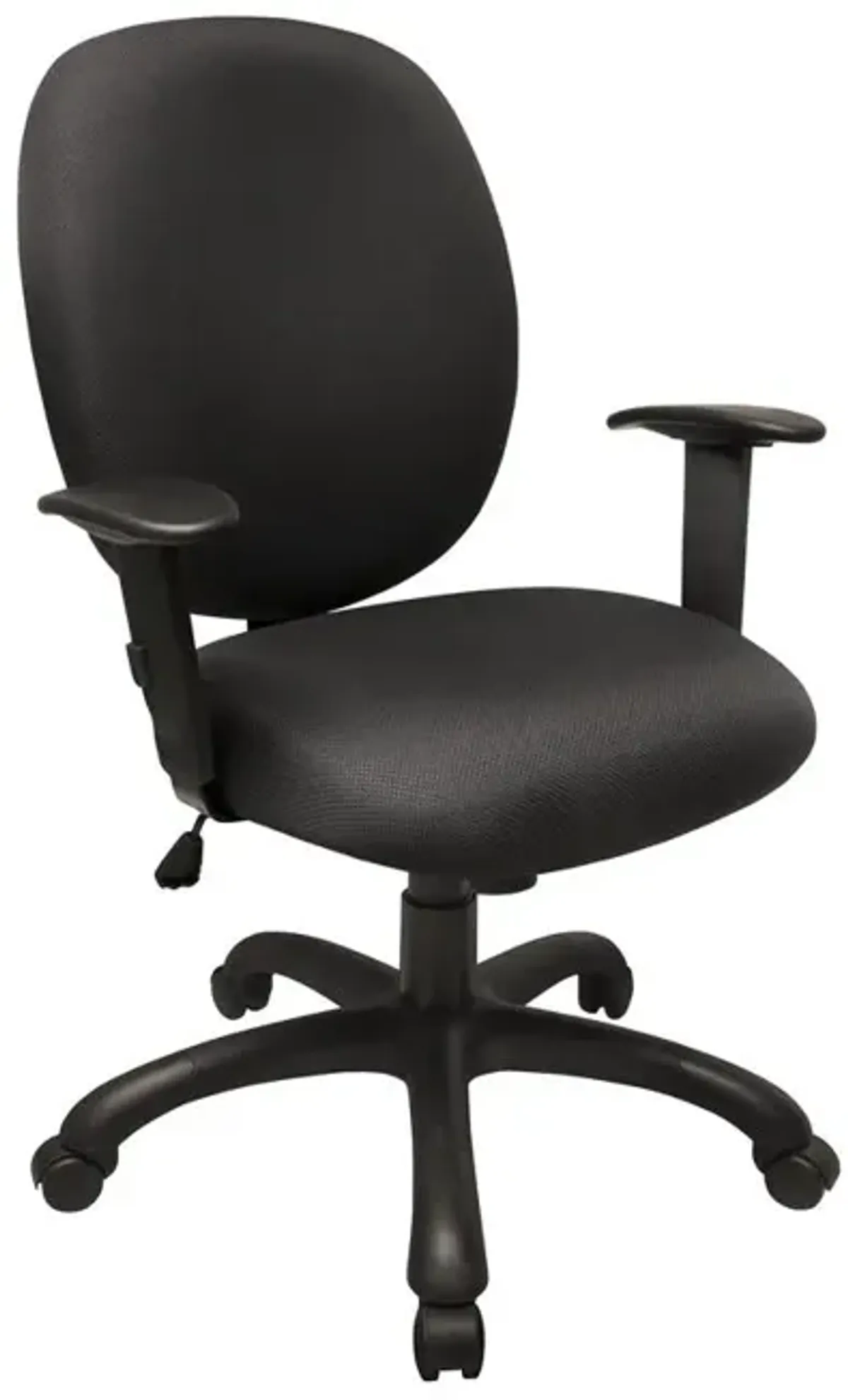 Rolling Task Chair with Adjustable Height and Seat Tilt