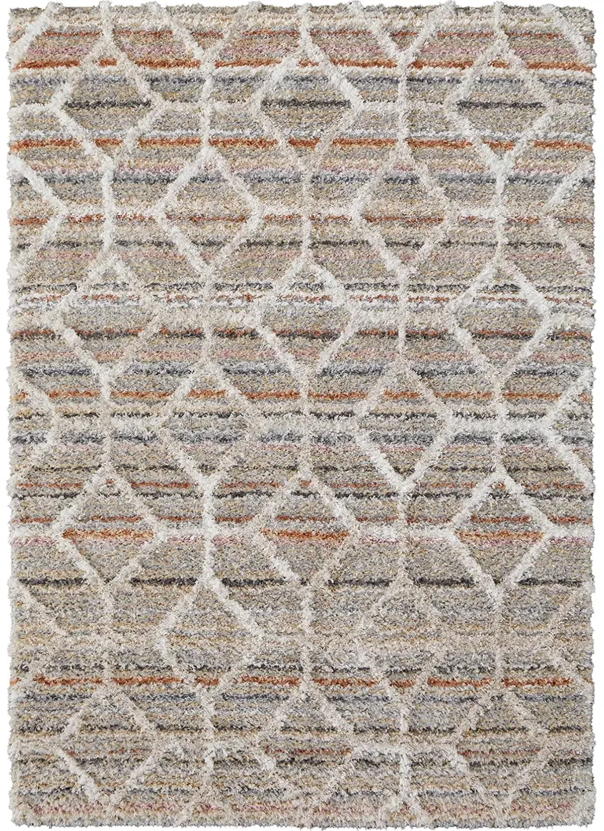 Mynka 39ICF Tan/Taupe/Ivory 9' x 12' Rug