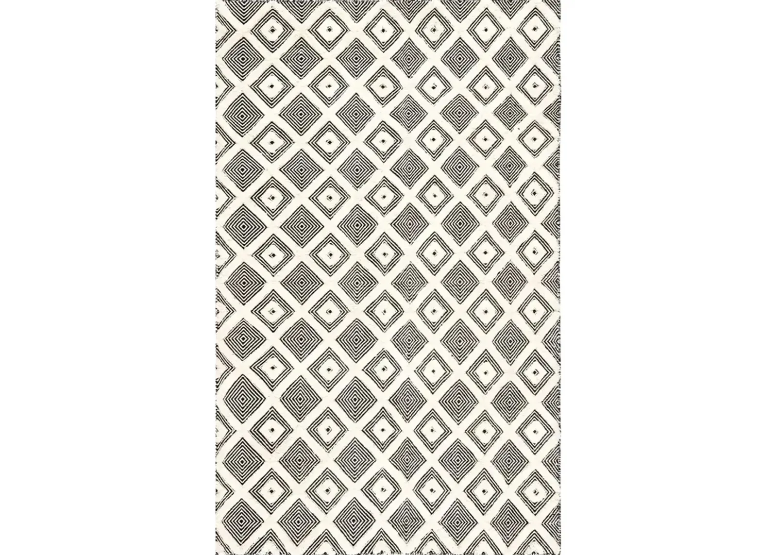 Rebecca Dosc Black 7'10" X 10'10" Rug