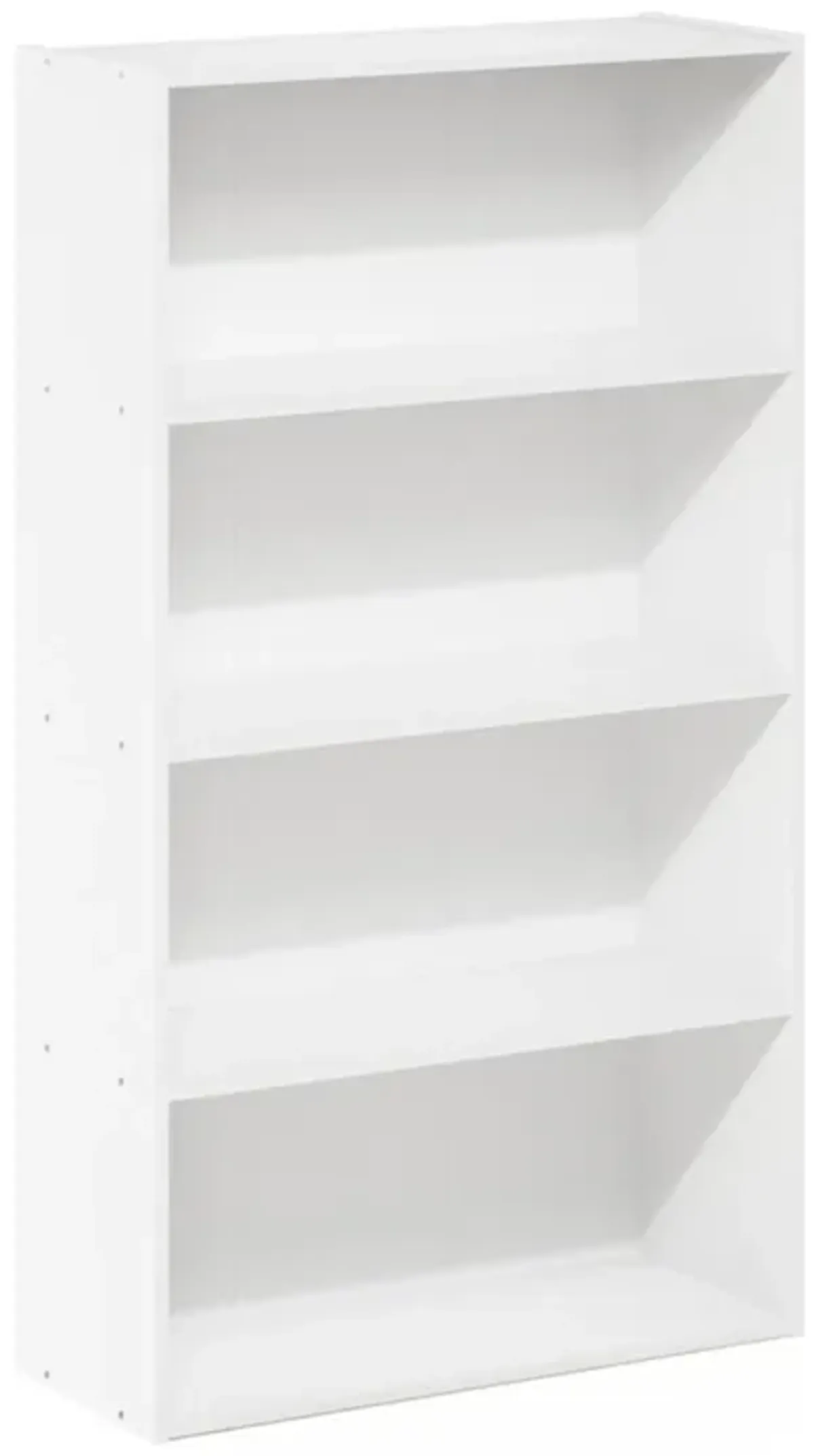 Furinno Pasir 4-Tier Bookcase/Bookshelf/Storage Shelves, White