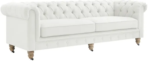 Rustic Manor Bayleigh Linen Chesterfield Sofa