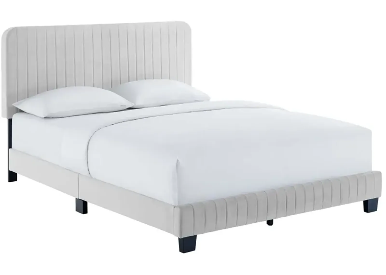 Modway - Celine Channel Tufted Performance Velvet Full Platform Bed