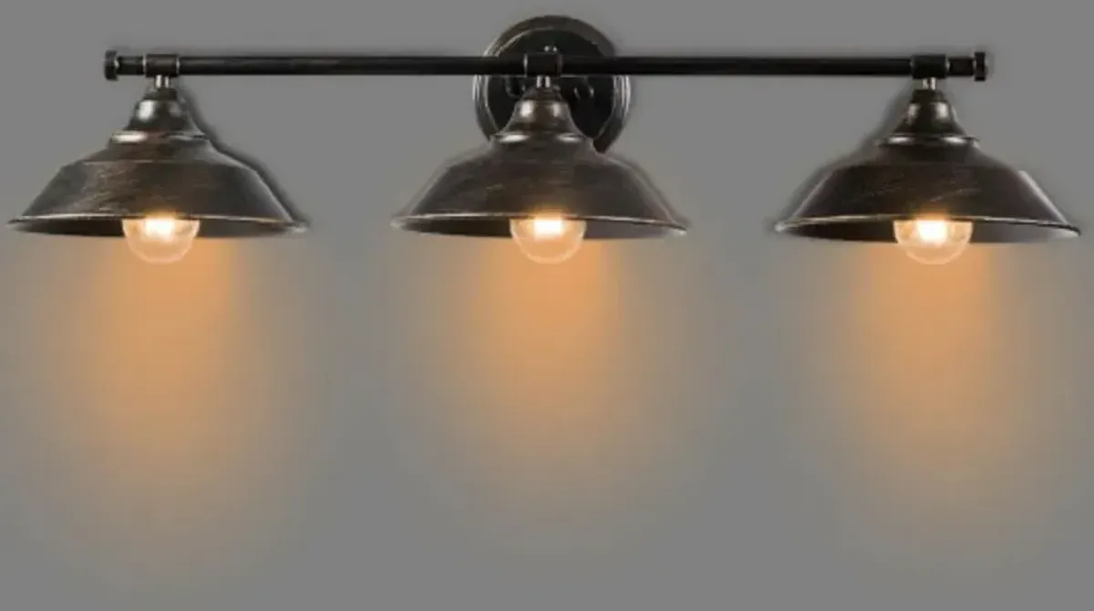 3-Light Modern Bathroom Wall Sconce Wall Lamp