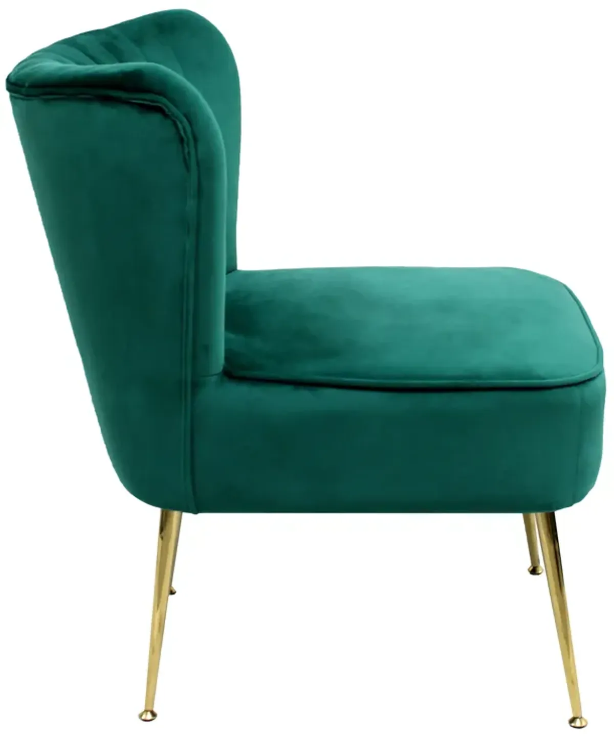 WestinTrends 22" Wide Tufted Velvet Accent Chair