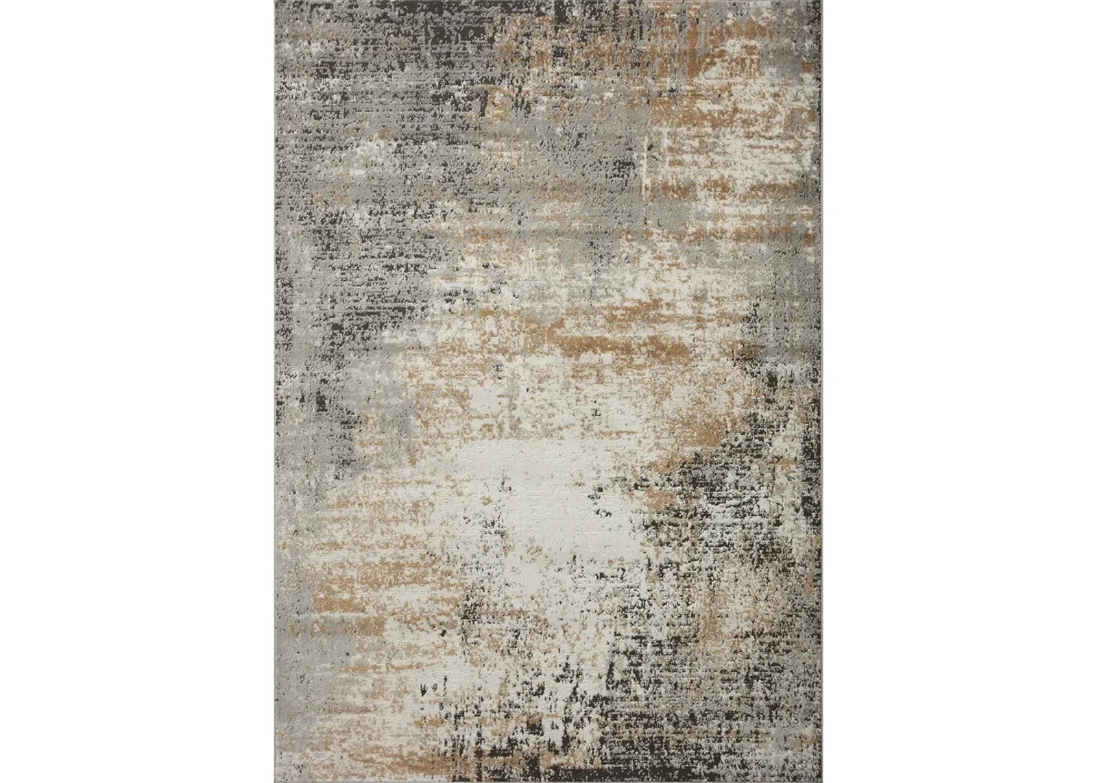 Bianca BIA01 Stone/Gold 7'11" x 10'6" Rug