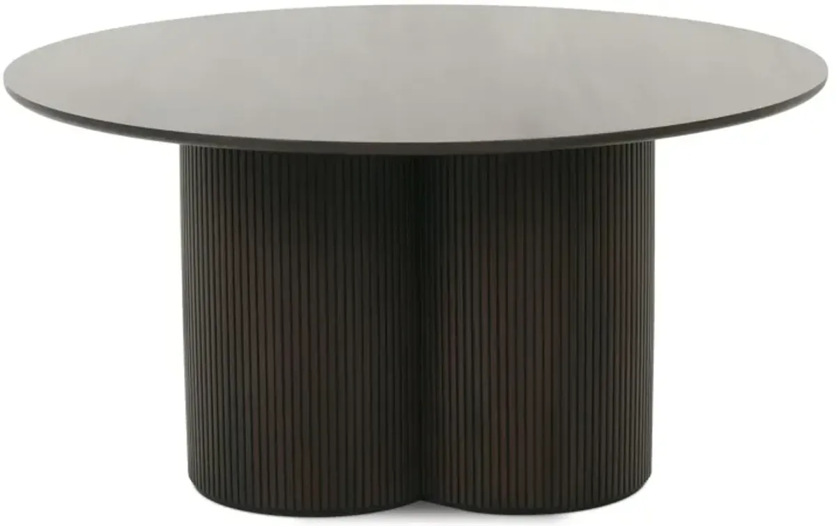 Kindred Round Dining Table in Godiva