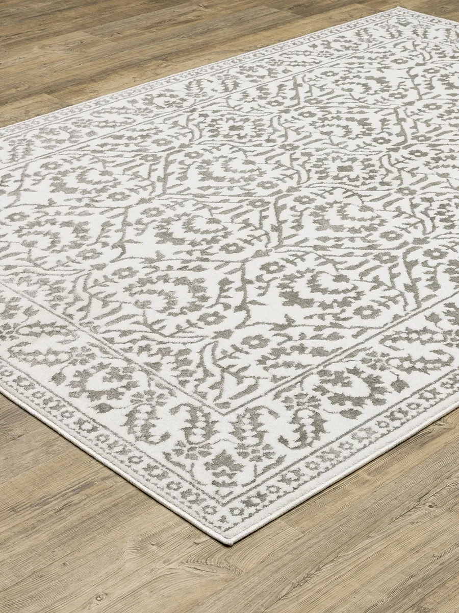 Montecito 7'10" x 10'10" Gry Rug