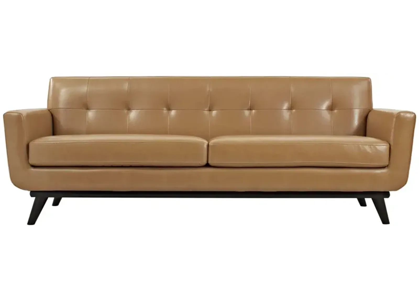 Engage Bonded Leather Sofa Brown EEI-1338-TAN