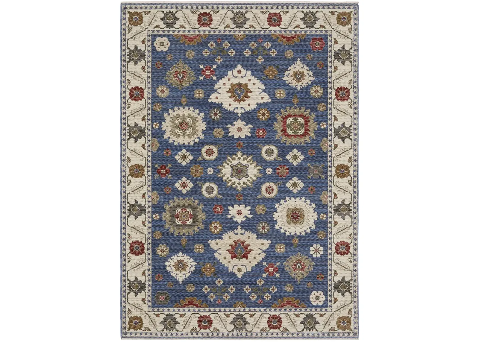 Hastings 6'7" x 9'6" Blue Rug