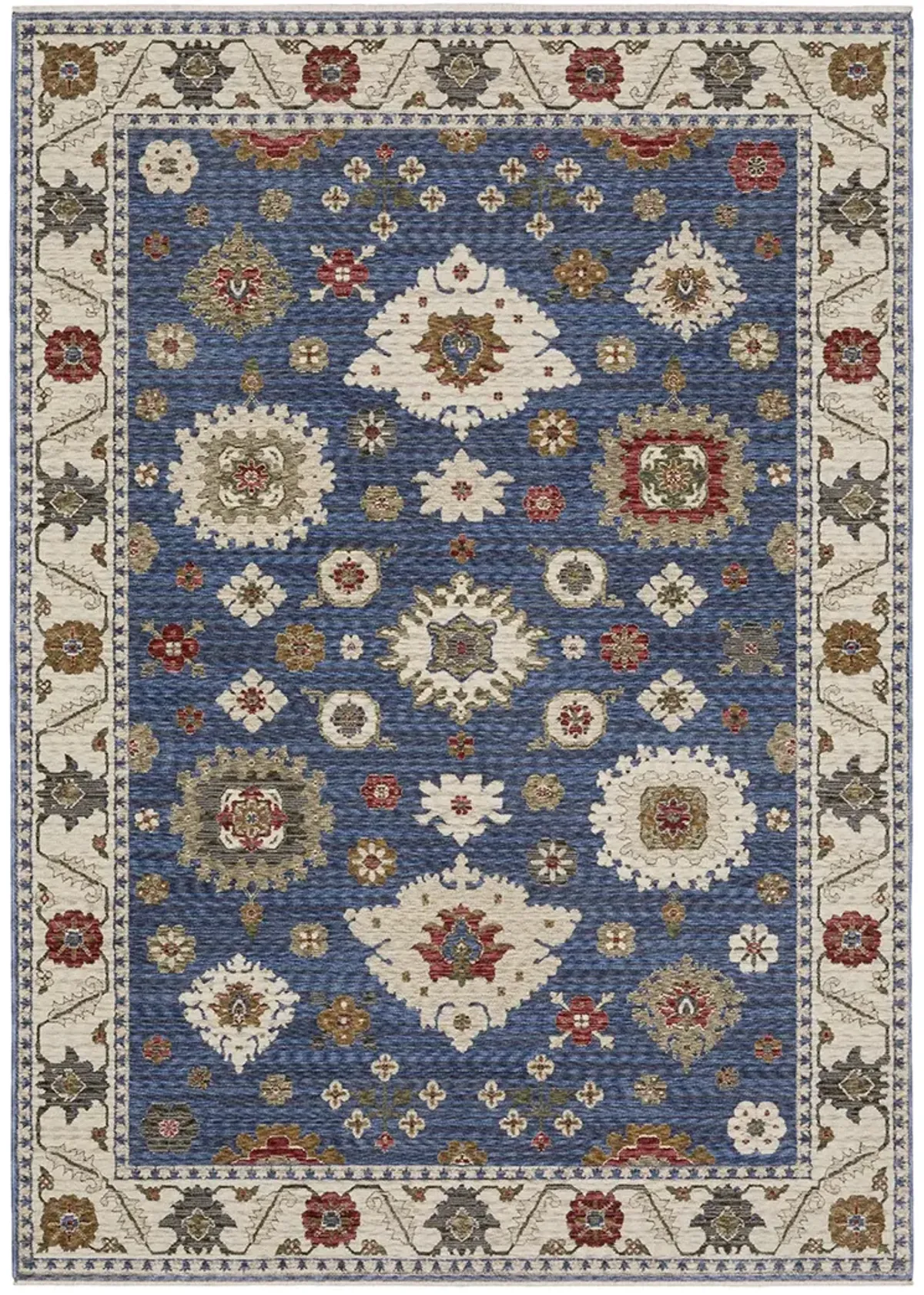 Hastings 6'7" x 9'6" Blue Rug