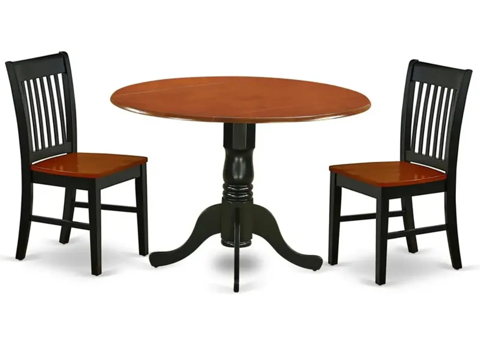 Dining Room Set Black & Cherry