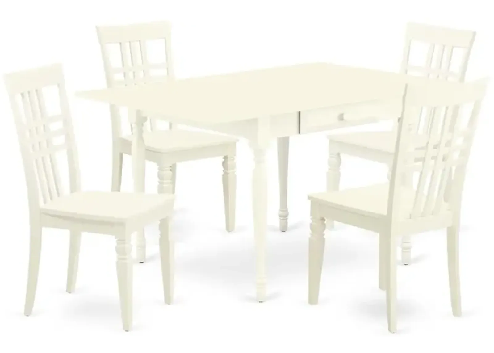 Dining Room Set Linen White