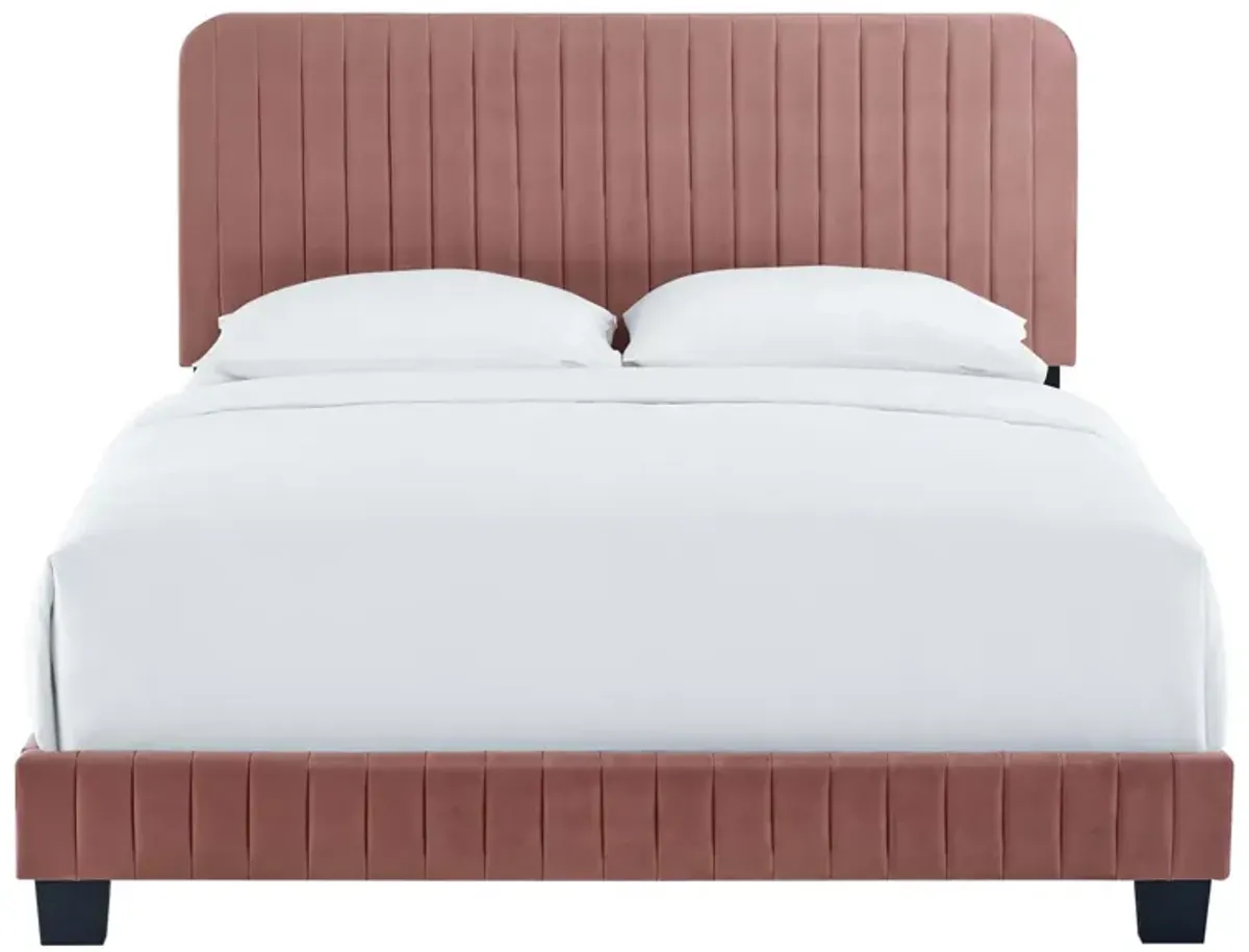 Modway - Celine Channel Tufted Performance Velvet Twin Bed