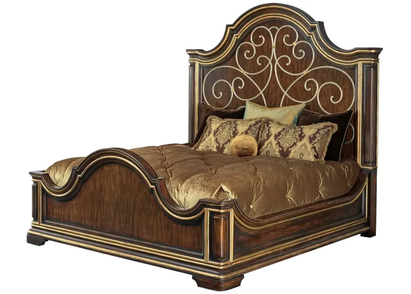 Majorca King Panel Bed