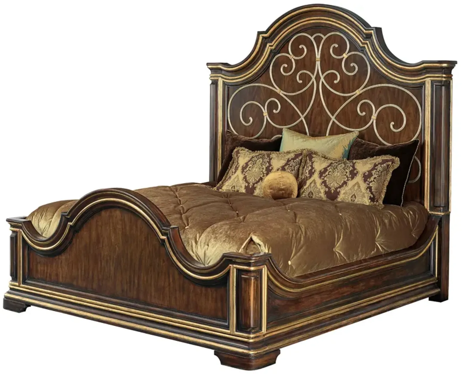 Majorca King Panel Bed