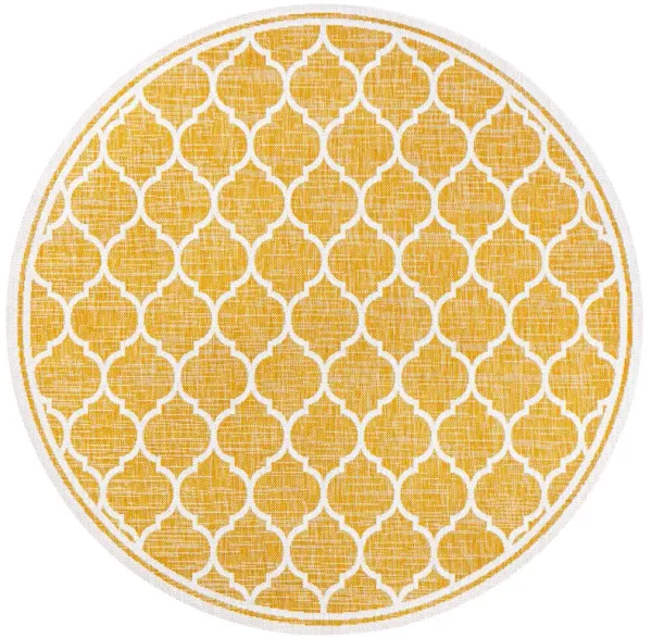 Trebol Moroccan Trellis Textured Weave Indoor/Outdoor Area Rug