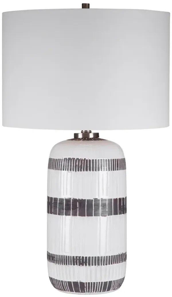 Granger Striped Table Lamp