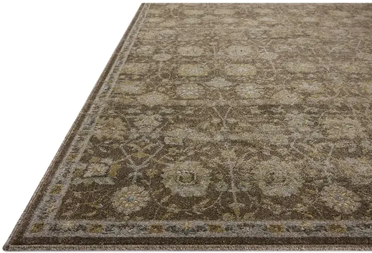 Mona Bark/Natural 3'7" x 5'7" Accent Rug by Magnolia Home by Joanna Gaines x Loloi