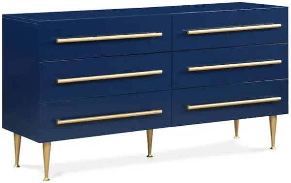 Meridian Furniture Marisol Navy Dresser