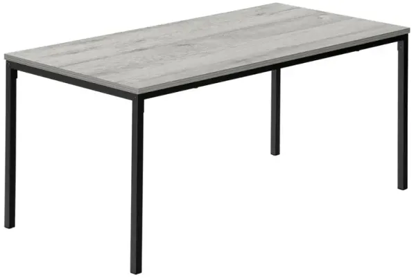 Coffee Table, Accent, Cocktail, Rectangular, Living Room, 40L, Grey Laminate