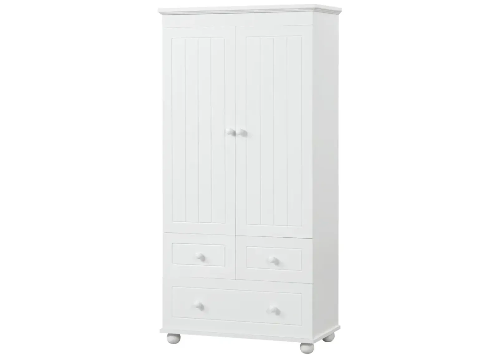 Merax Bathroom Storage Cabinet with Three Drawers