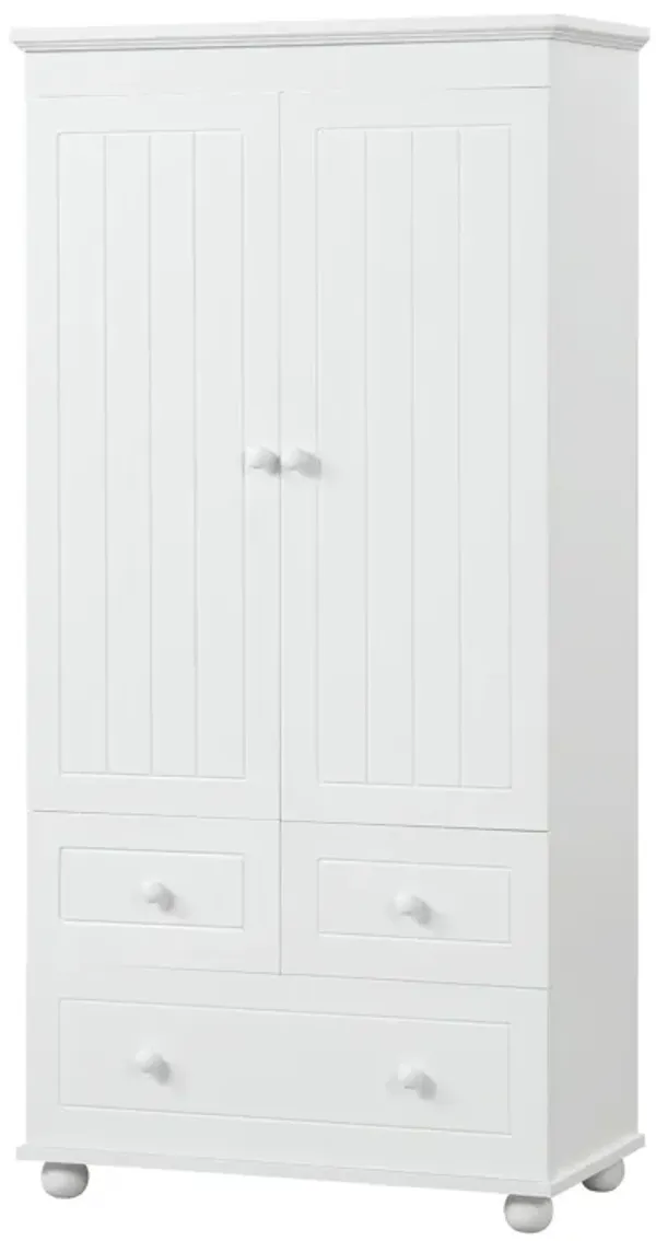 Merax Bathroom Storage Cabinet with Three Drawers