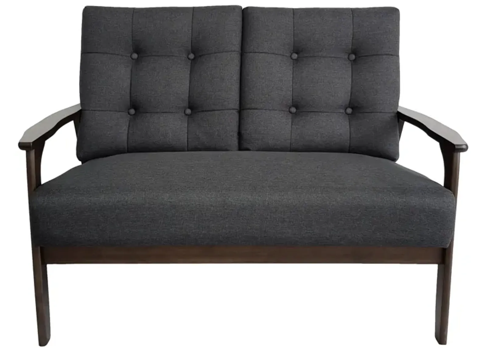 Merax Tufted Loveseat Sofa Accent Sofa