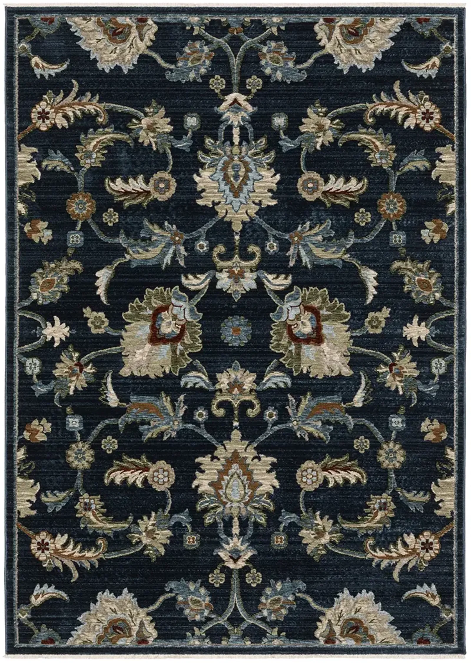 Capella 2'3" x 7'6" Blue Rug