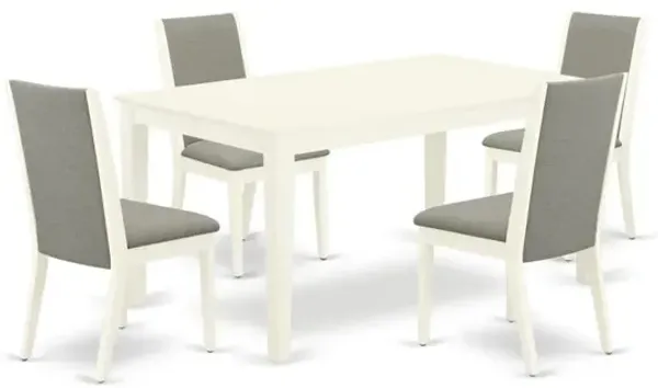 Dining Room Set Linen White