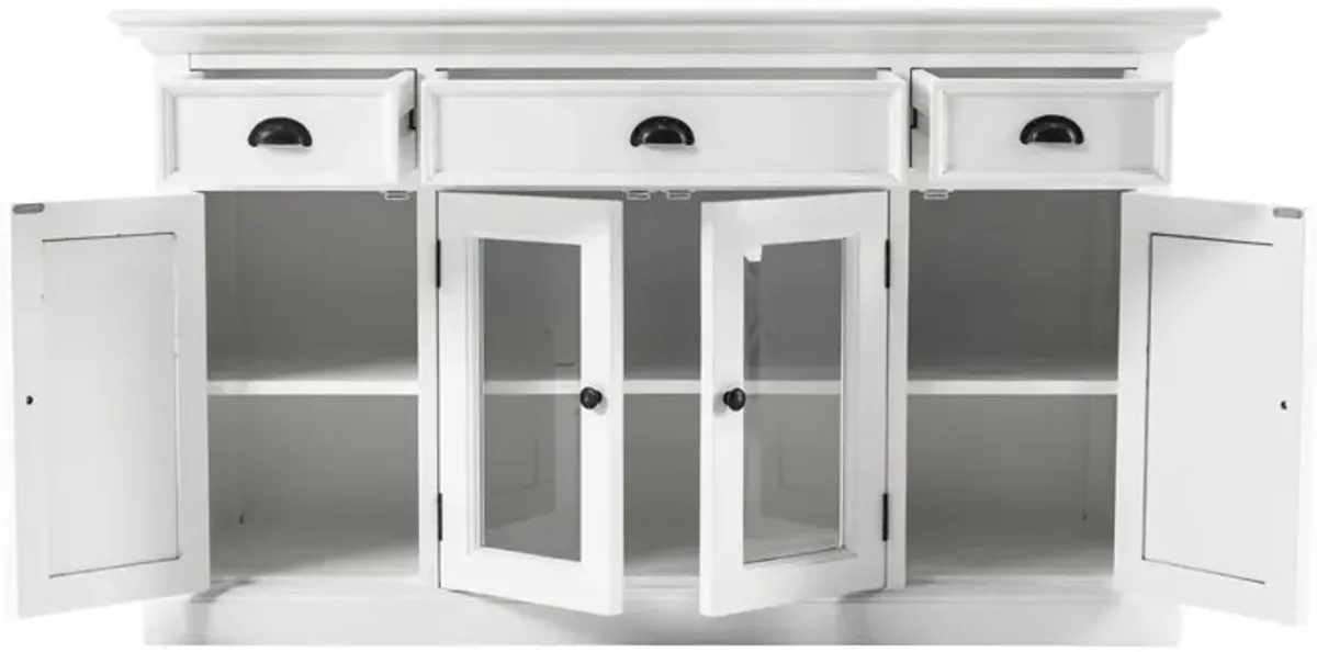 Belen Kox Elegant White Farmhouse Buffet - The Timeless Charm, Belen Kox