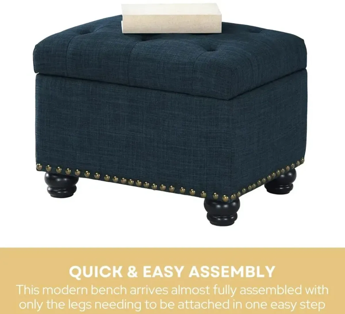 Convience Concept, Inc. 5th Avenue Storage Ottoman