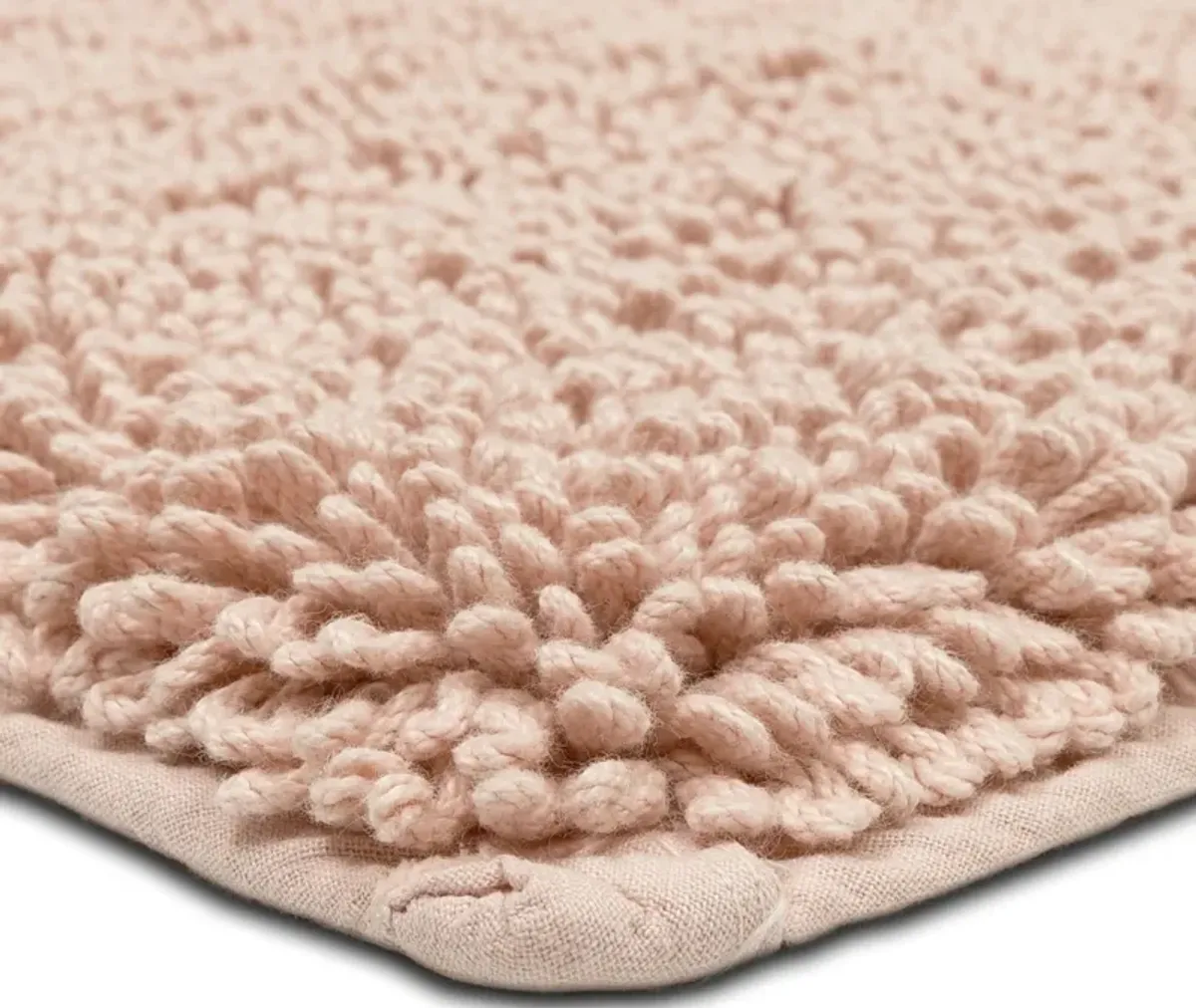 Classic Cotton Ii Blush 1' 9" x 2' 10" Bath Mat