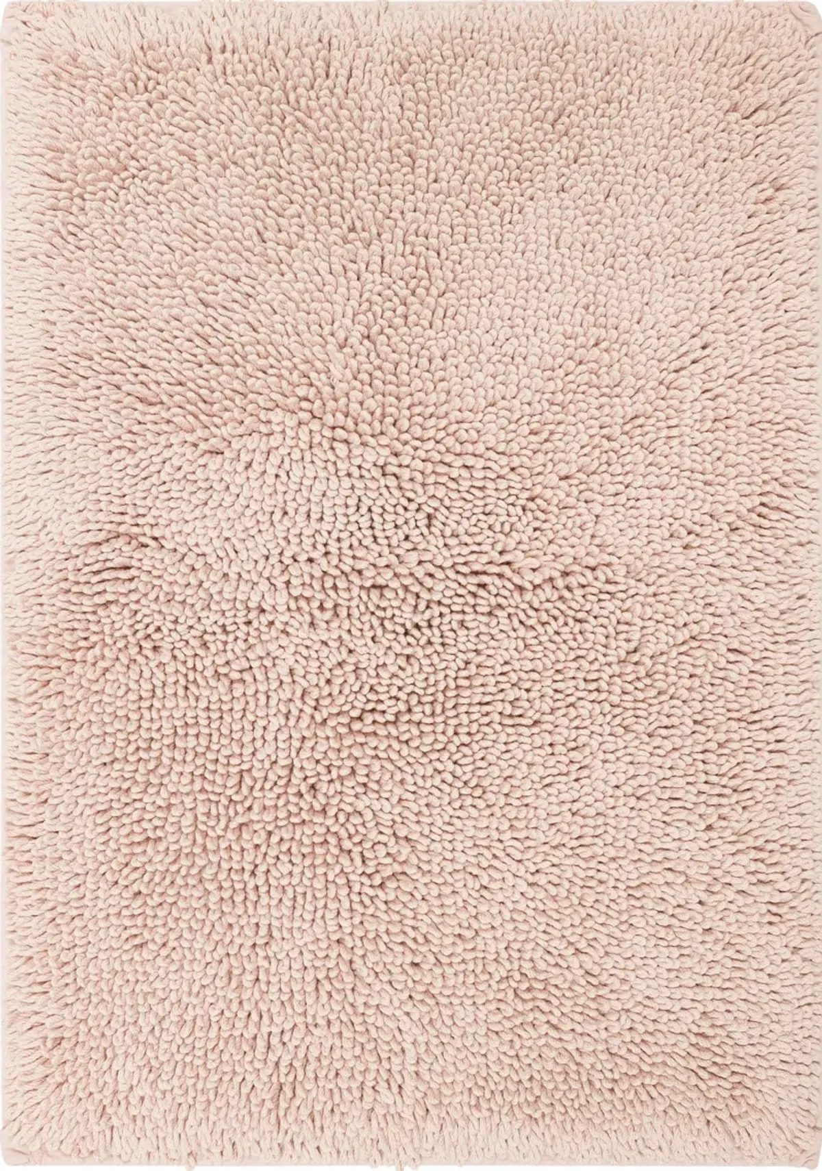 Classic Cotton Ii Blush 1' 9" x 2' 10" Bath Mat