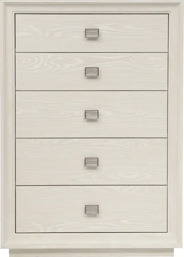 Maxime Five Drawer Chest in Ash