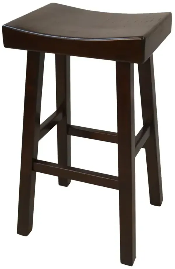 Carolina Living Colborn 30 Barstool - Espresso