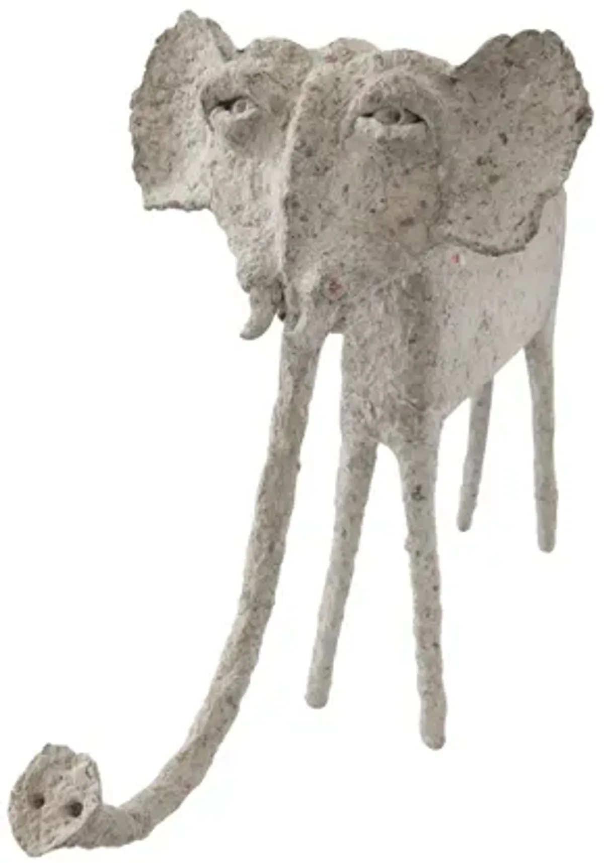 Elephant Trunk Down Sculpture