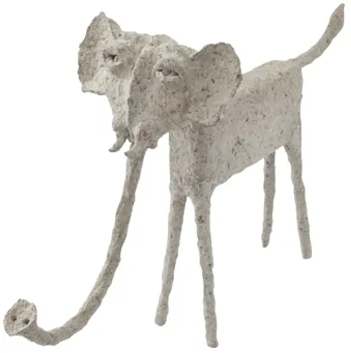 Elephant Trunk Down Sculpture