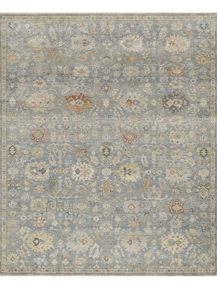 Legacy LZ10 Blue/Multi 6' x 9' Rug